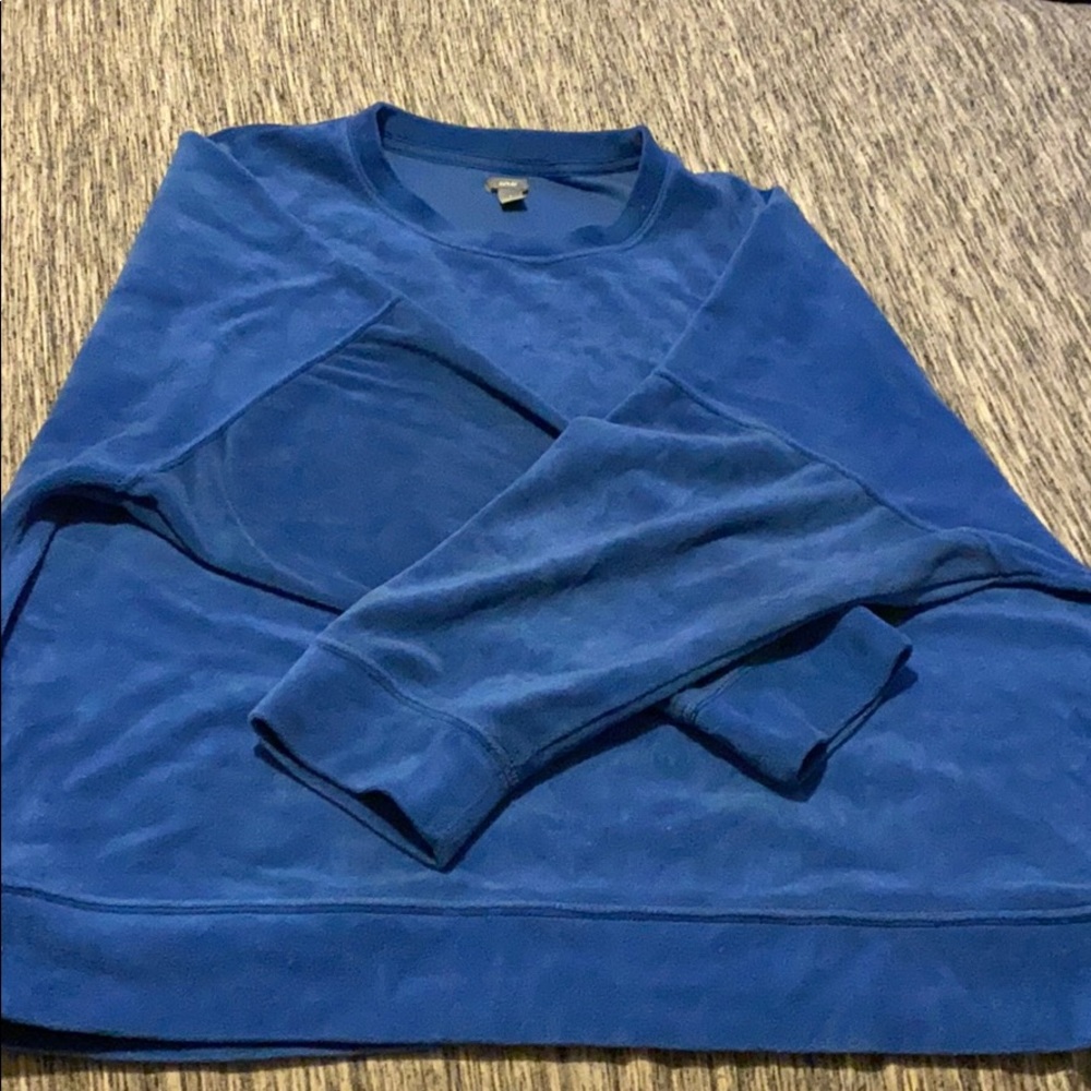 Blue Pullover Sweatshirt